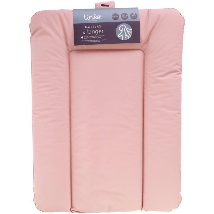 Trocador portátil - TINEO - ESSENTIAL - PVC - Rosa claro