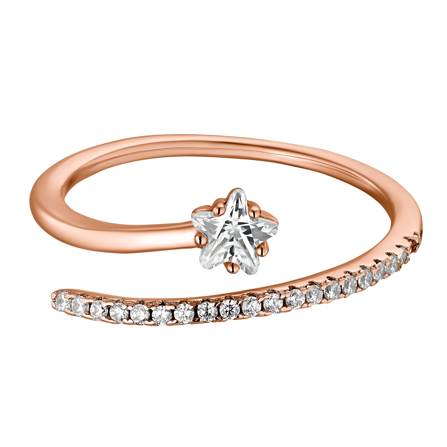 Heideman Bague Jella couleur or rose