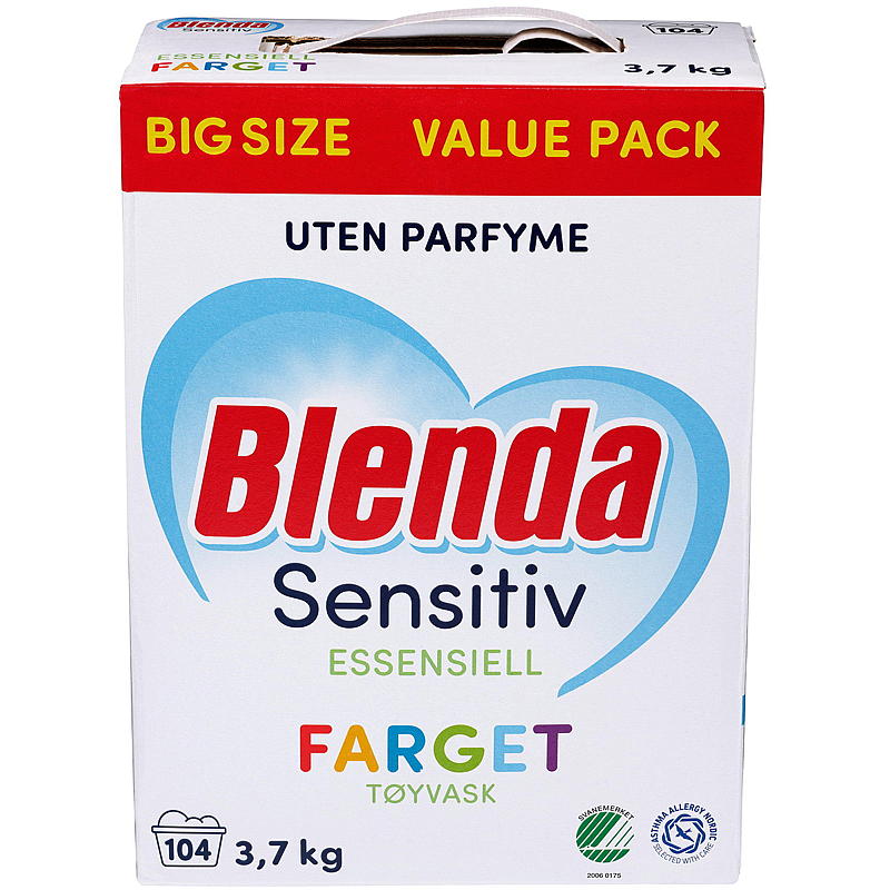 Blenda Blenda Essential 3,7 kg gekleurd