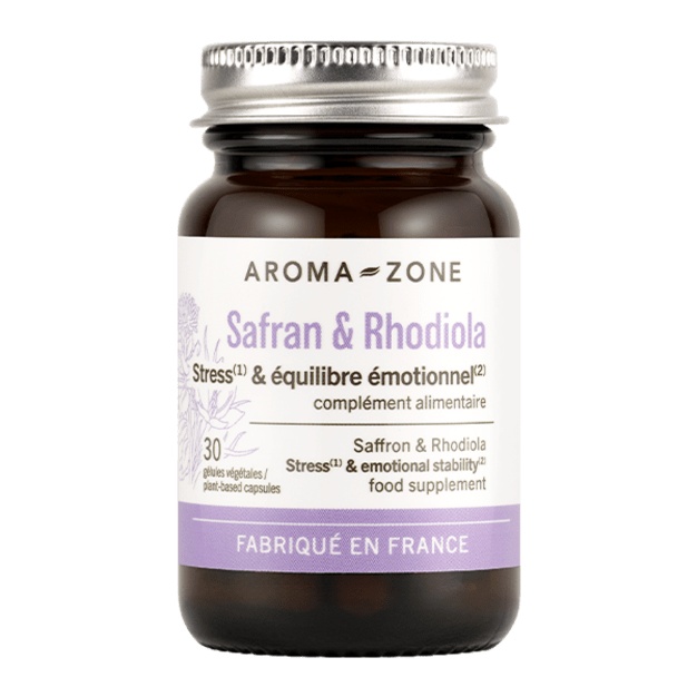 Saffraan & Rhodiola - 30 capsules - Voedingssupplement
