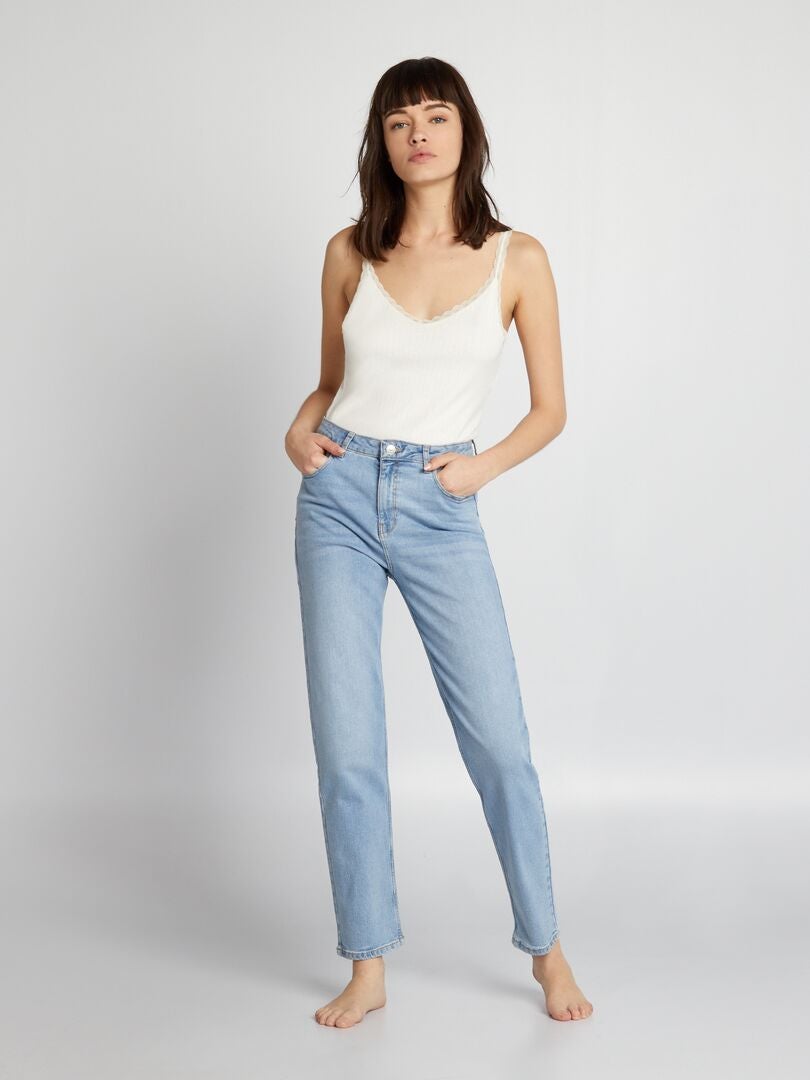 Pantalones vaqueros de corte regular - L30 - azul