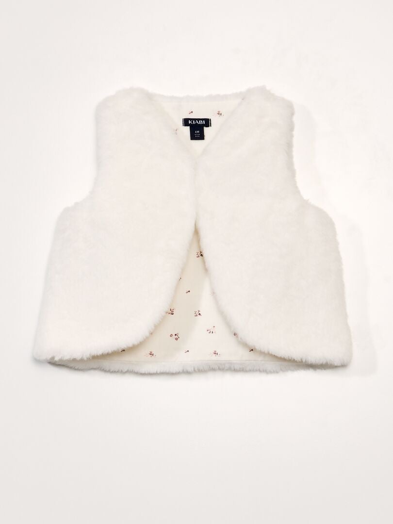 Conjunto de 3 piezas: camiseta, leggings y cárdigan - BLANCO
