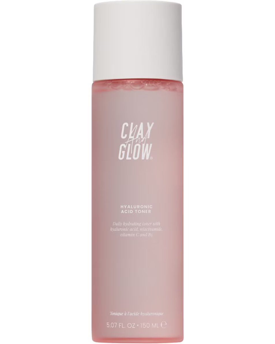 CLAY AND GLOW Чишћење и хидратантни тоник са хијалуронском киселином