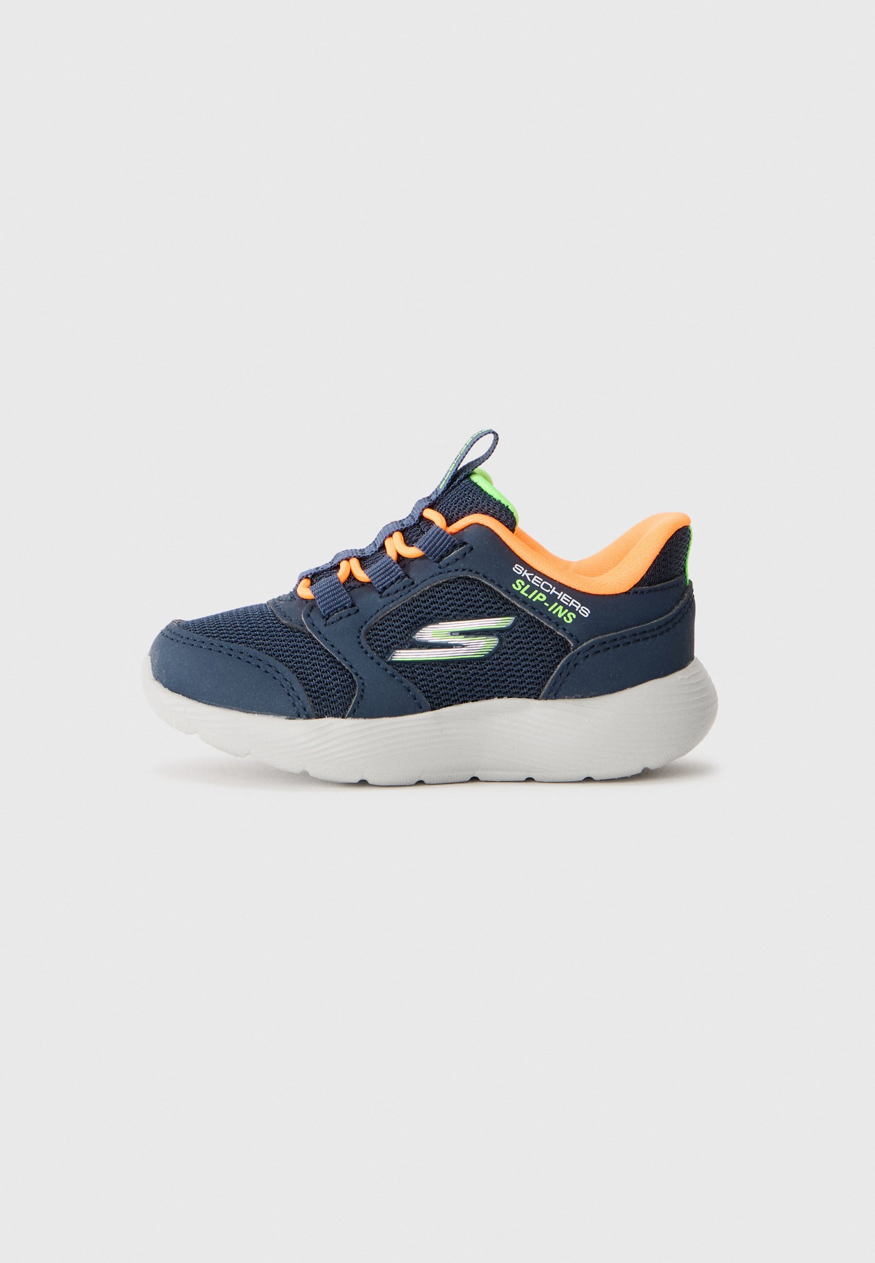 Skechers DYNA LITE - Sportbačiai - tamsiai mėlyni/oranžiniai/žalsvai žali
