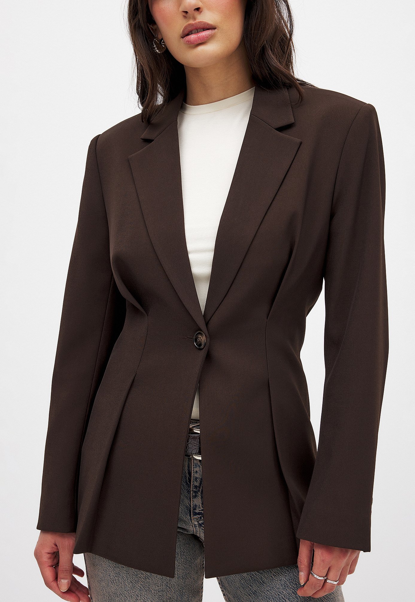 Blazer NA-KD - Marron