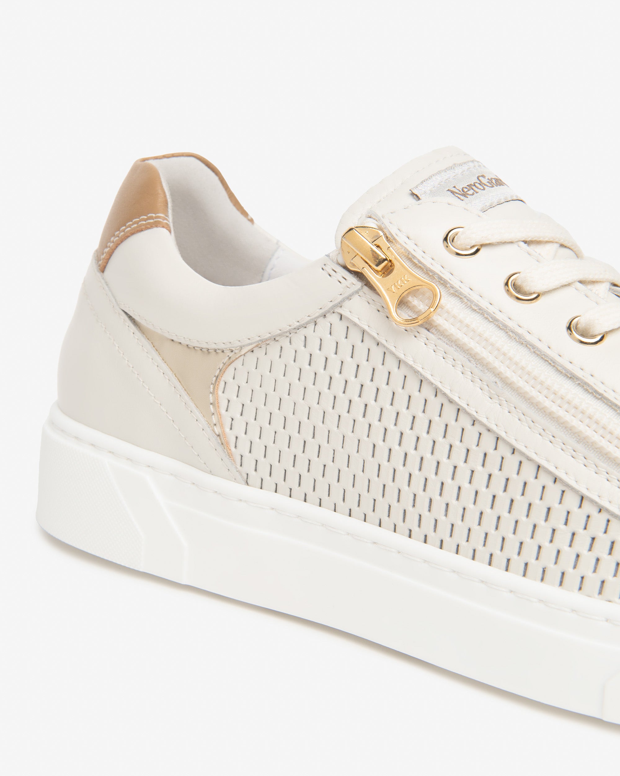  Damen-Sneaker aus Leder und Funktionsmaterial