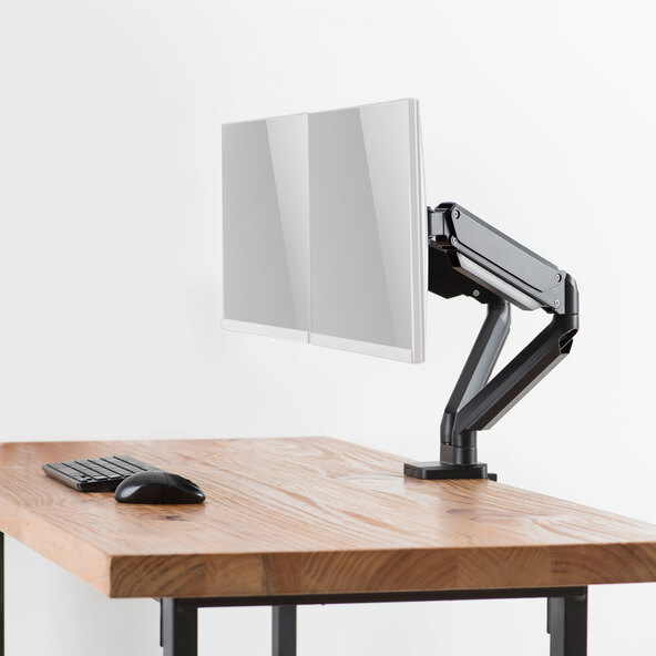 Monitor mount for 2 monitors (17