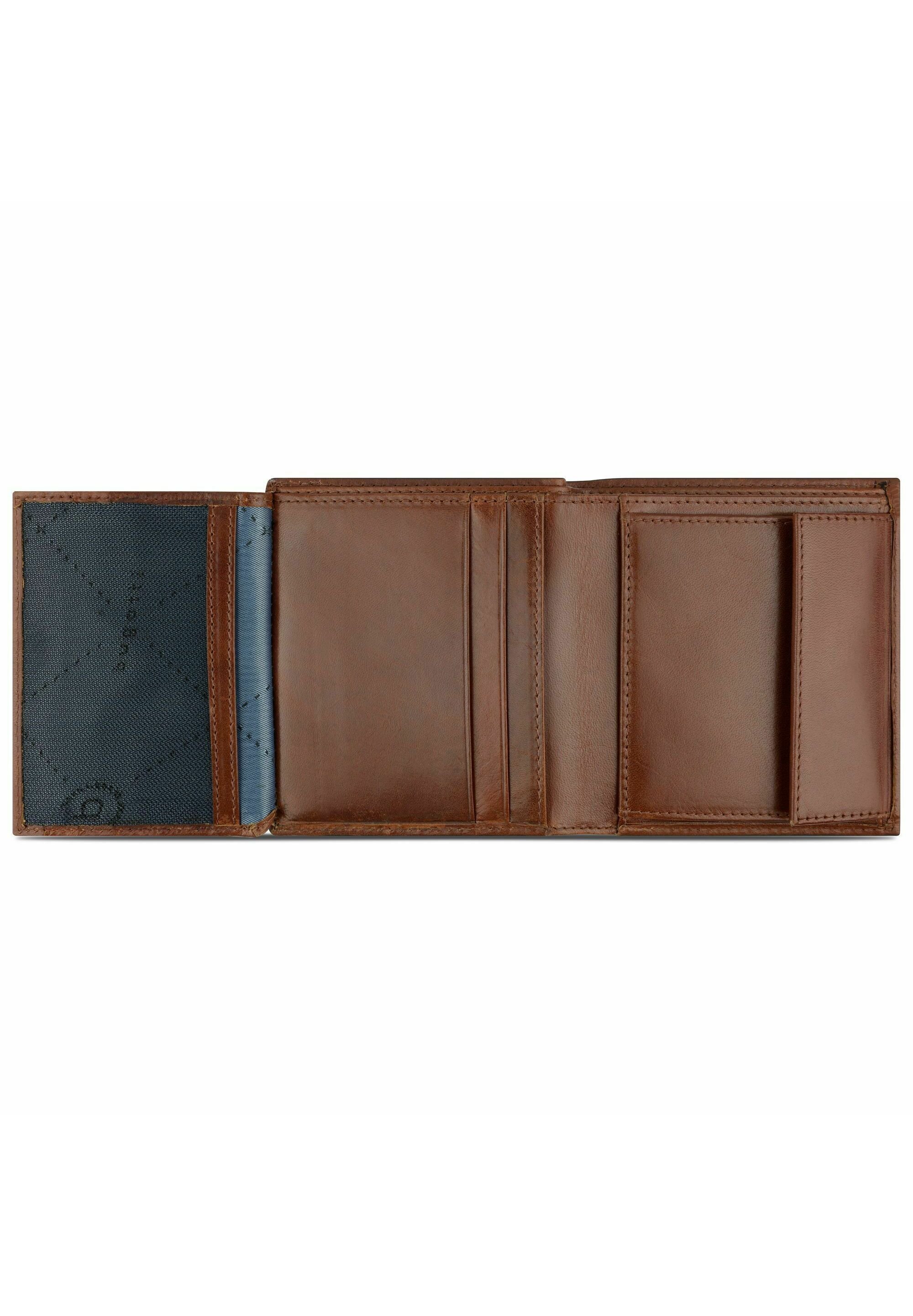 Bugatti MIT KLAPPE UNISEX - Portefeuille - Cognac