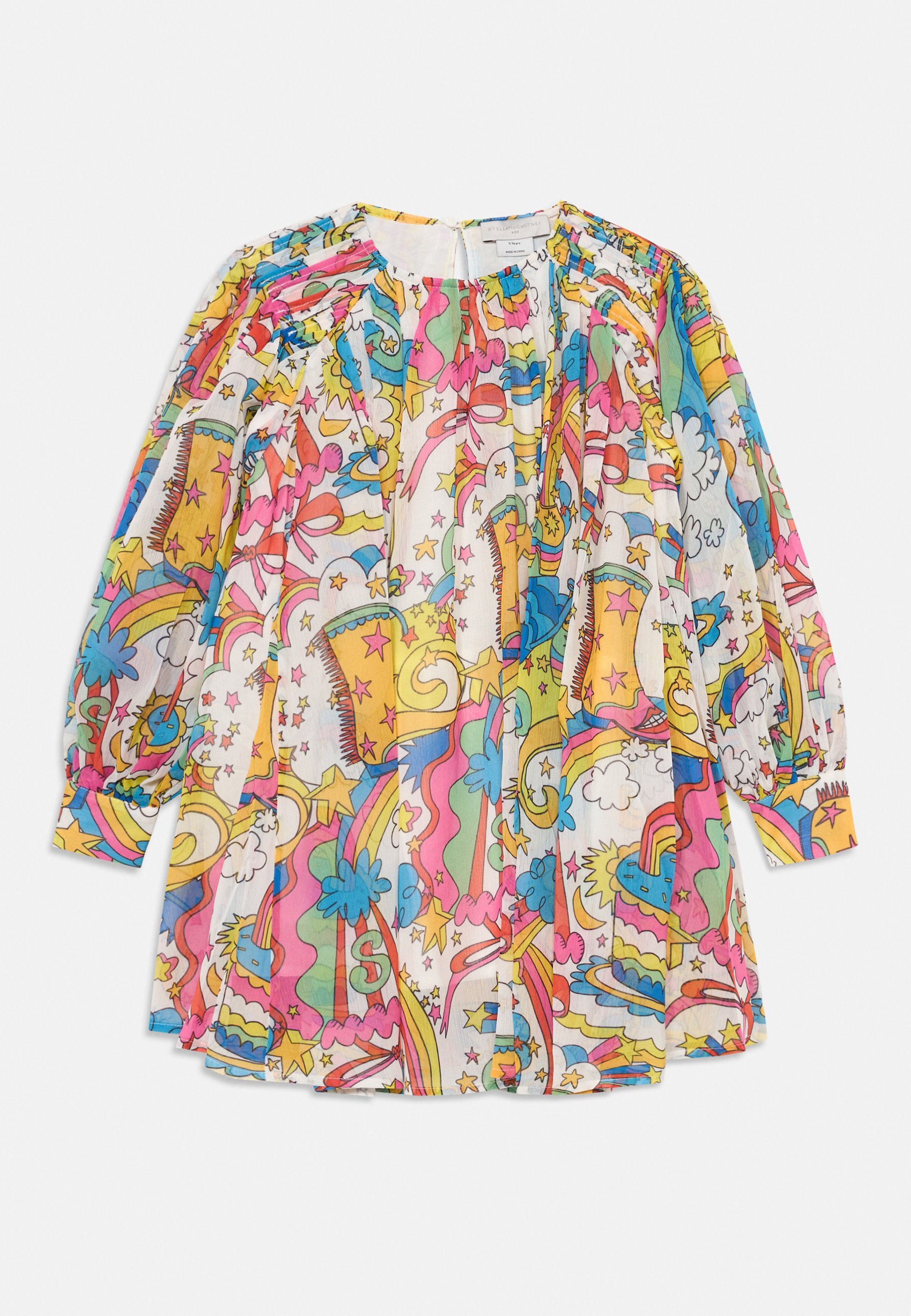 Abito Stella McCartney per bambine - Abito da giorno - avorio/multicolore