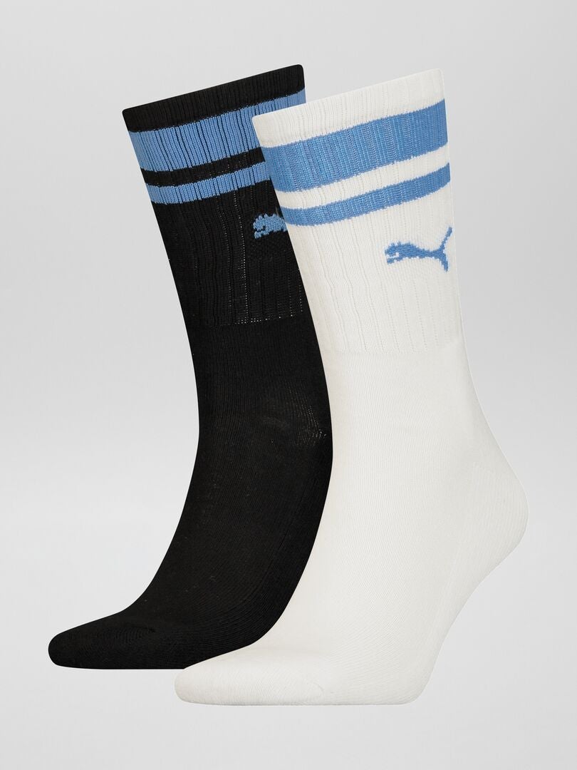 Puma lange sokken - Set van 2 - Blauw