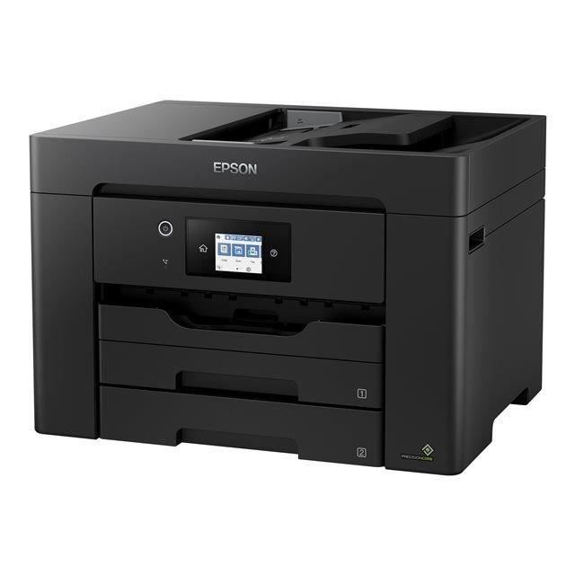 Impresora multifunción EPSON WorkForce WF-7830DTW - Wi-Fi - Inyección de tinta (color) - Negra