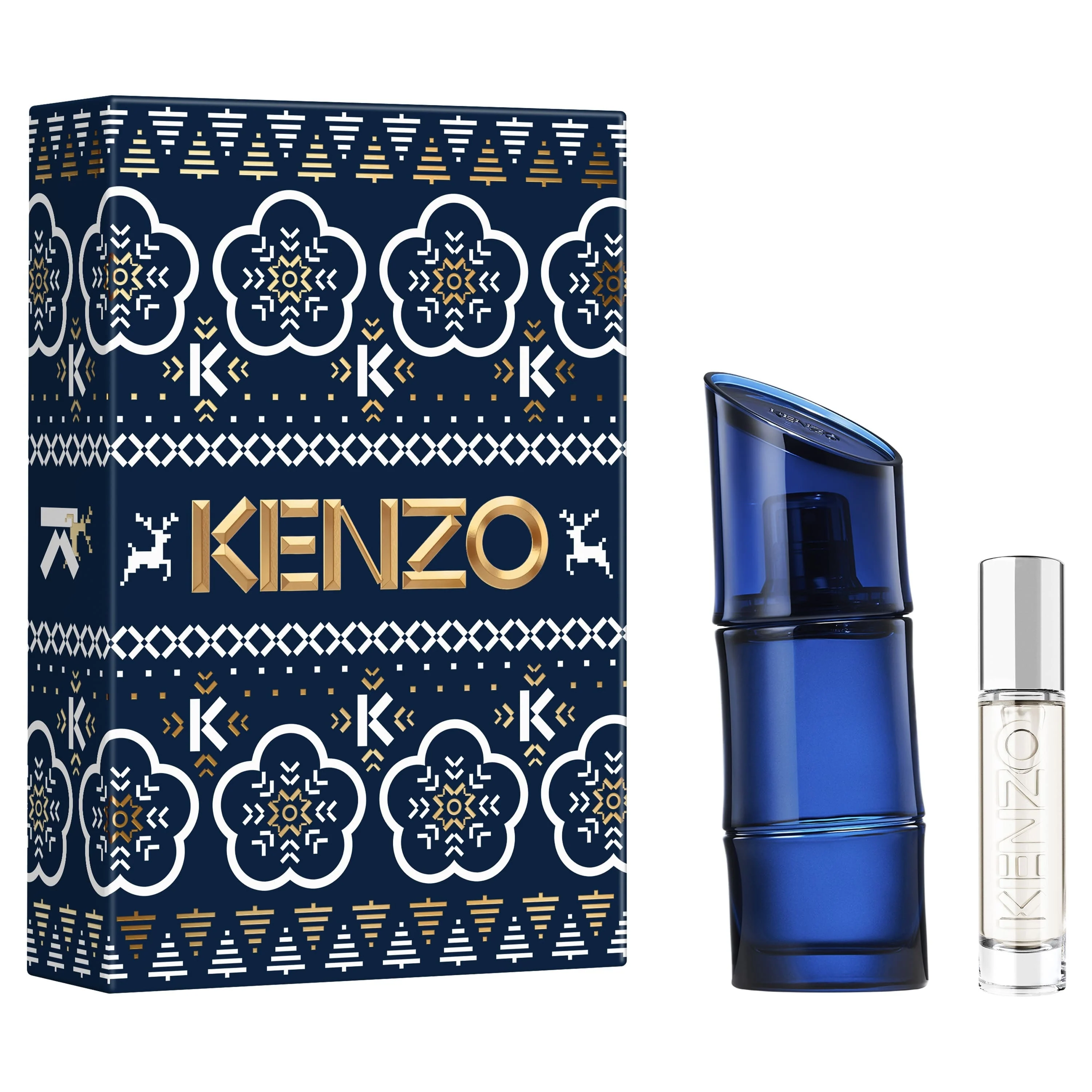 KenzoHomme KENZO HOMME Set Regalo Eau de Toilette Intense - Cofanetto Profumo Uomo, Eau de Toilette