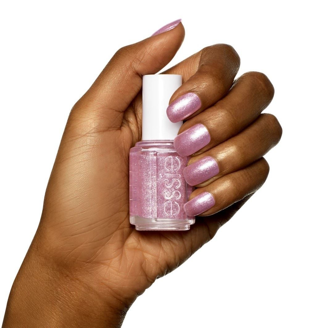 Essie lak za nokte s glitterom u ružičastoj i ljubičastoj boji - 13,5 ml