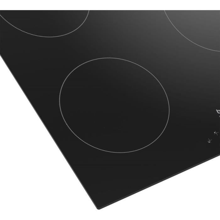 BEKO ceramic hob - 3 burners - 60 cm - HIC63400
