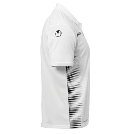 Camisa Polo Score Branca/Preta Uhlsport