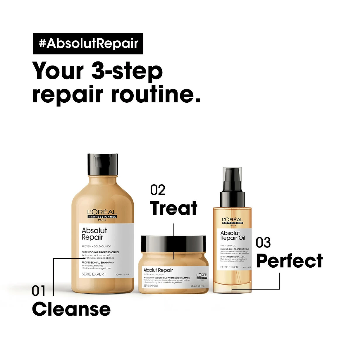 Absolute Repair 10-in-1 Professionnel Ulei 90 ml - L'Oréal Professionnel