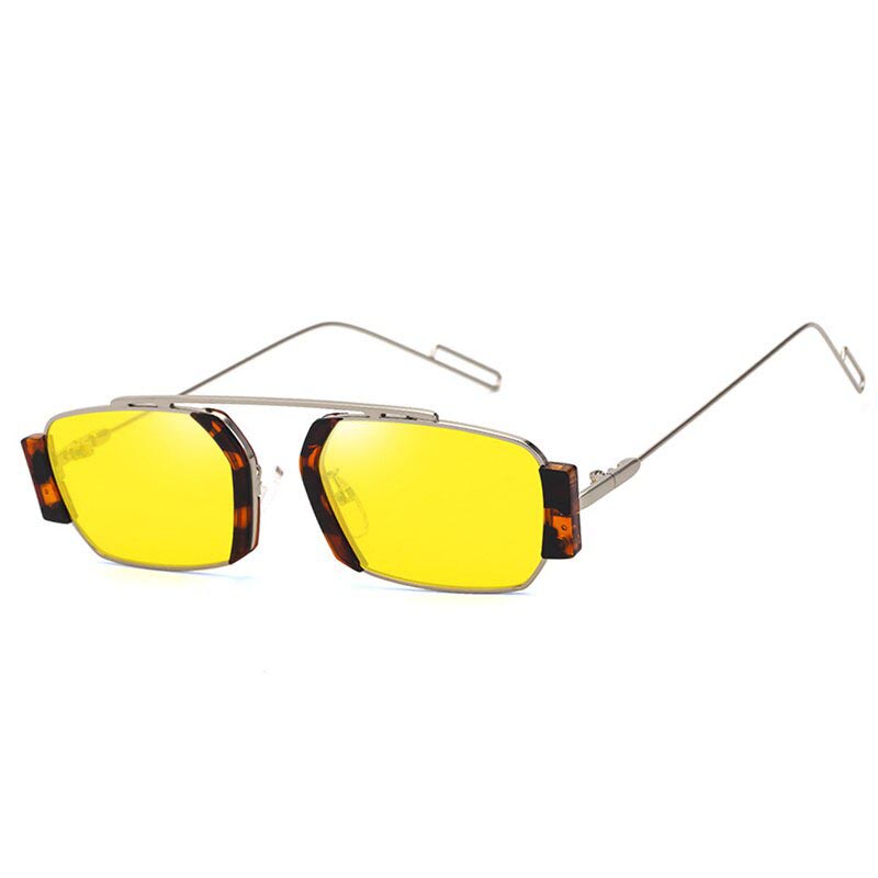 49346 Retro-Sonnenbrille mit kleinem Rahmen, modische Sonnenbrille für Damen und Herren, UV400, Vintage-Brille