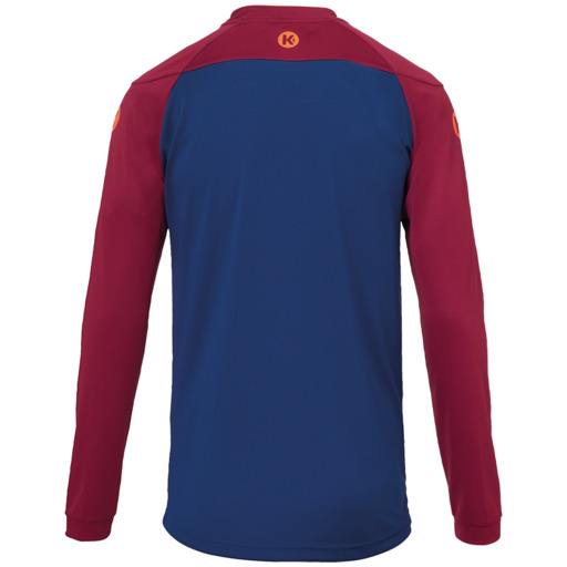  Prime Longsleeve Azul Deep/Rojo Oscuro Kempa