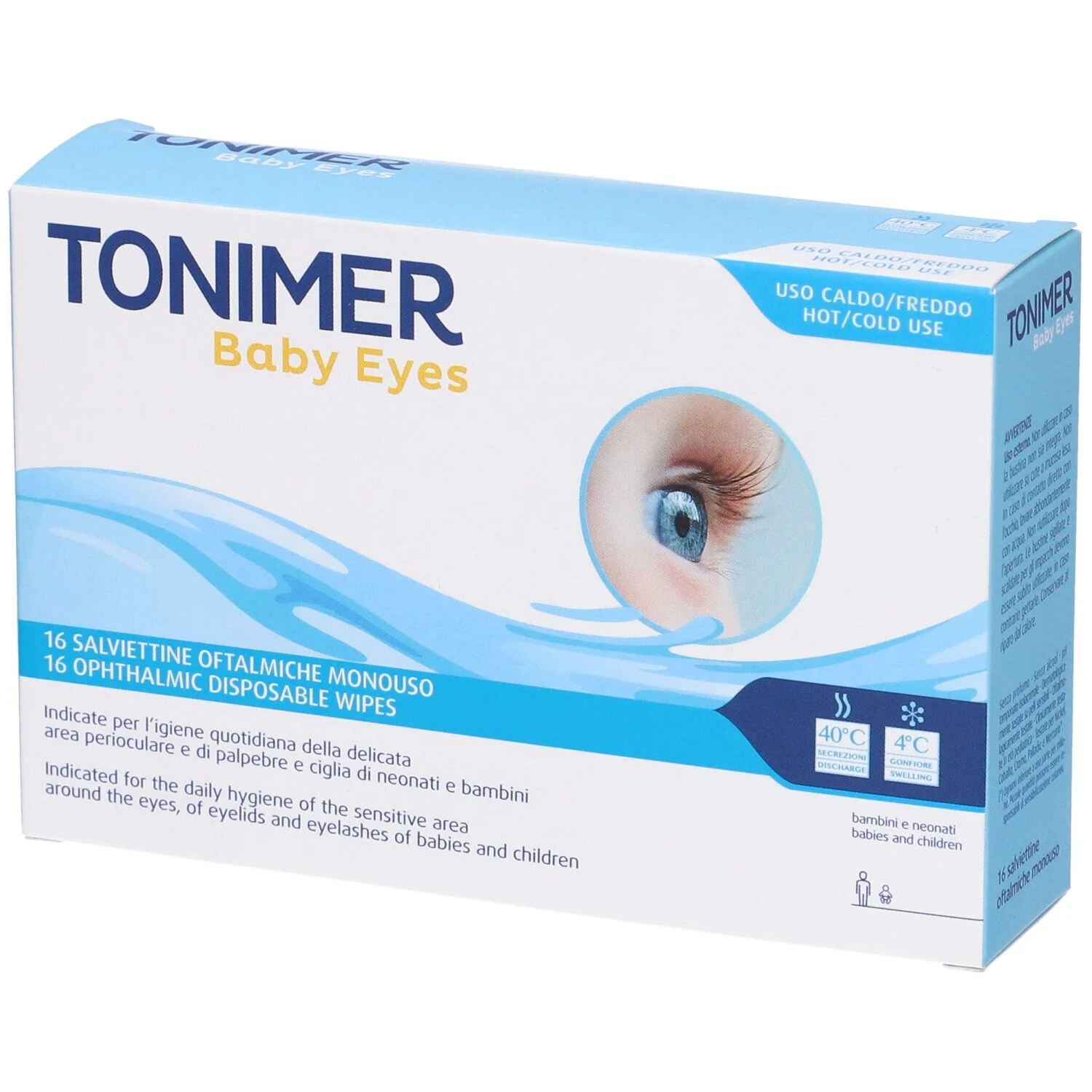 Baume contour des yeux Tonimer pour enfants, 16 pièces
