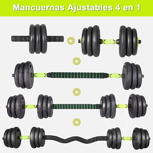 Ozio 4 az 1-ben Multifit súlyzókészlet 20 kg