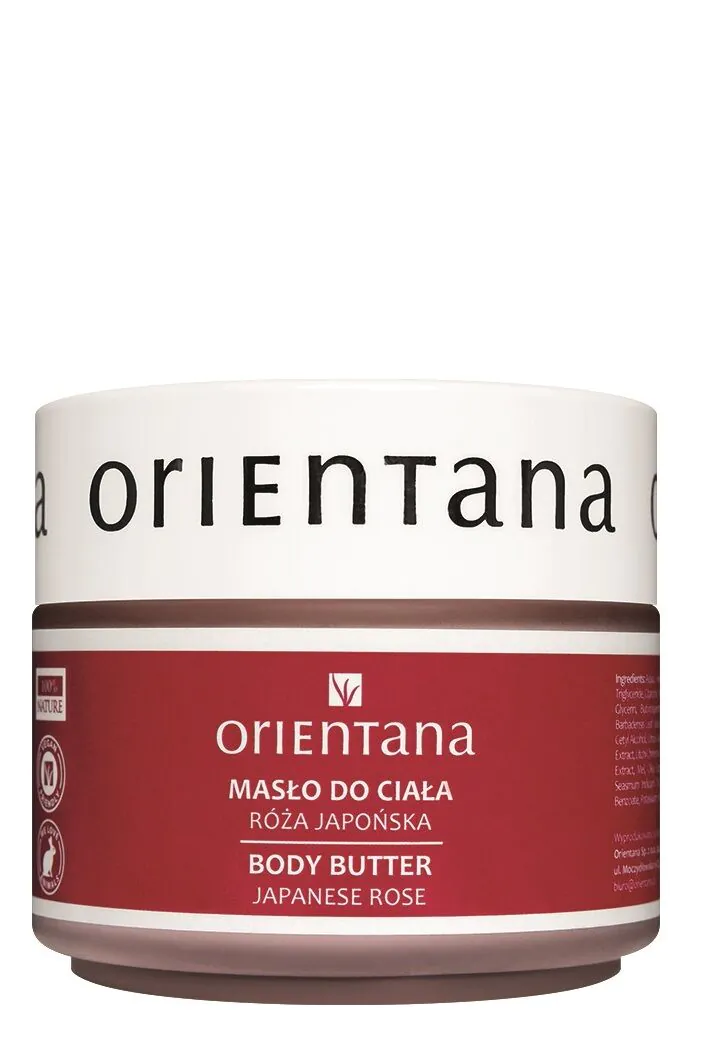 Orientana Masło do ciała Róża Japońska