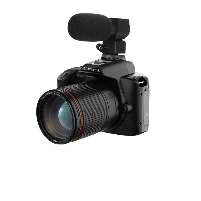 Fotocamera digitale YONIS - 64 MP - Visione notturna - Wi-Fi - 4K - Autonomia della batteria di 6 ore