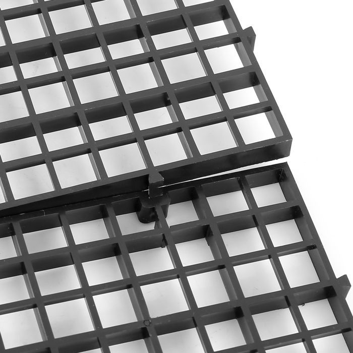 Panneau d'isolation pour aquarium X AUTOHAUX Diviseur séparation plastique noir Aquarium Grille Isolation 11,8