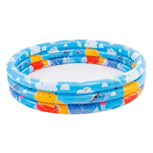 Piscine gonflable Intex Winnie l'Ourson à 3 anneaux 147 x 33 cm - 330 litres