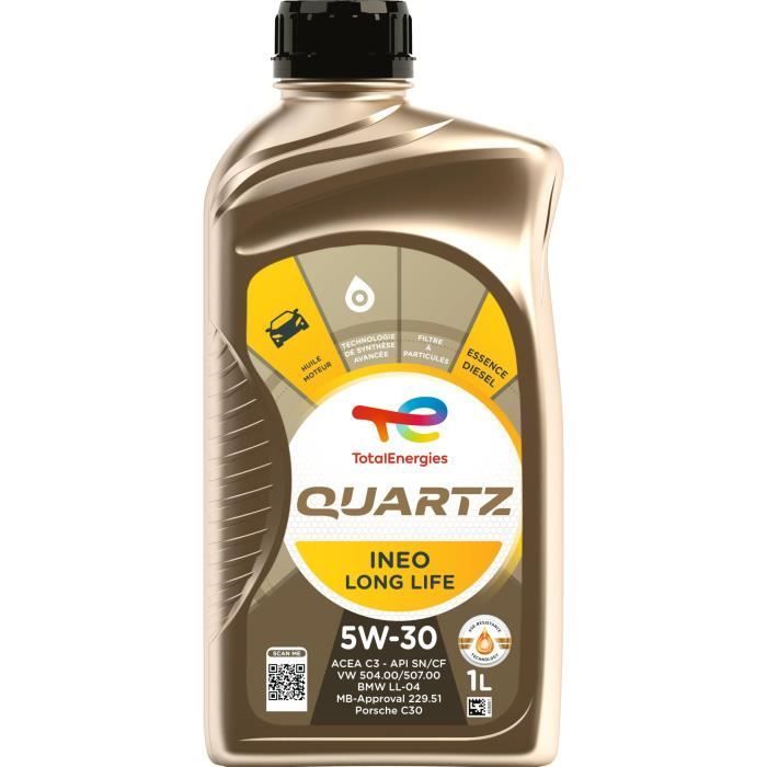 Olio motore - TotalEnergies - Quartz Ineo Long Life 5W-30 - 1L