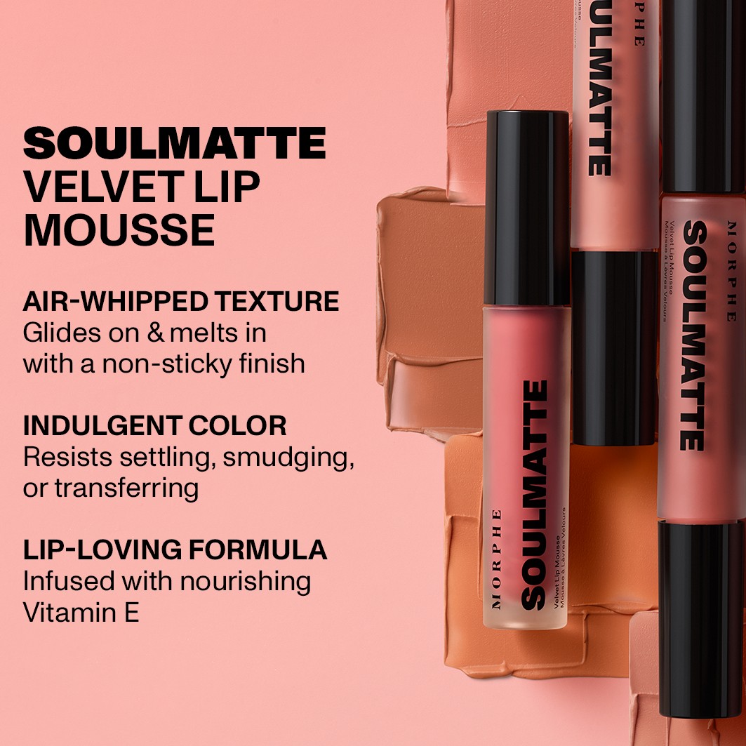 Morphe Lipstain Soulmatte Velvet Lip Mousse – 3,8 ml