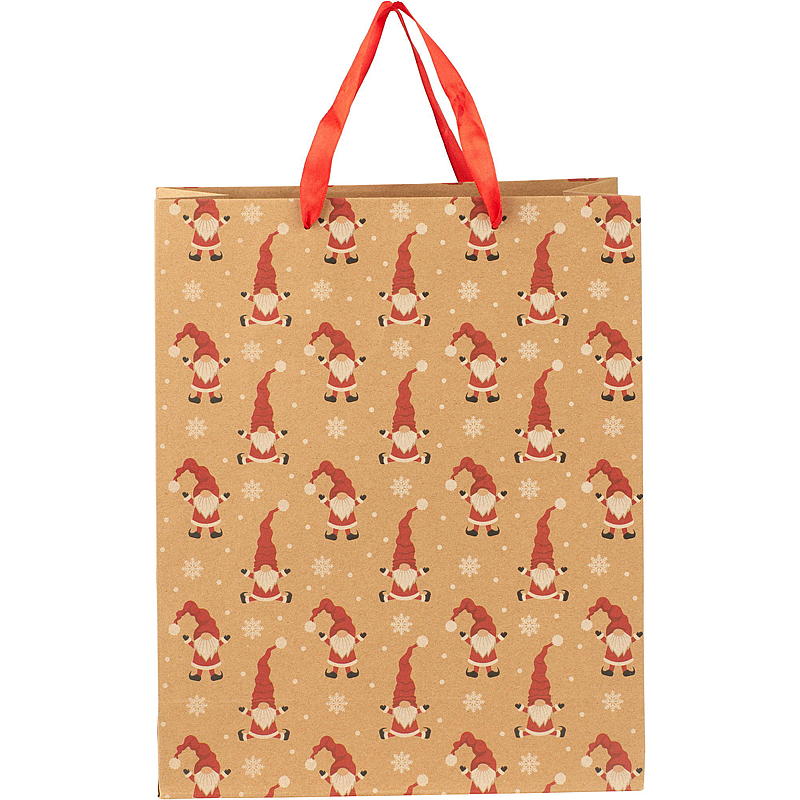 Bolsa de regalo para el hogar, 32x26x10 cm, papel kraft