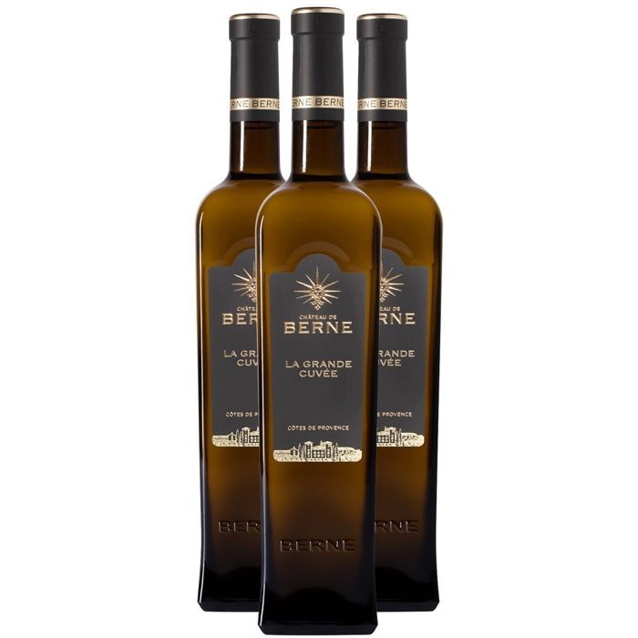 Château de Berne Côtes de Provence La Grande Cuvée 2021 - Vino Blanco (3x75cl)