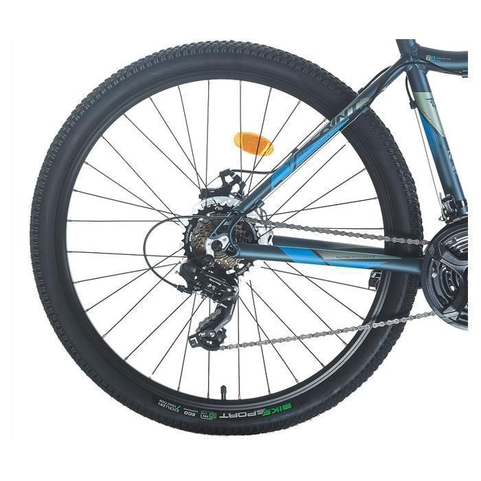 Vélo VTT 27.5'' Cadre Aluminium, double freins a disques, Fourche Télescopique + Transmission complète Shimano