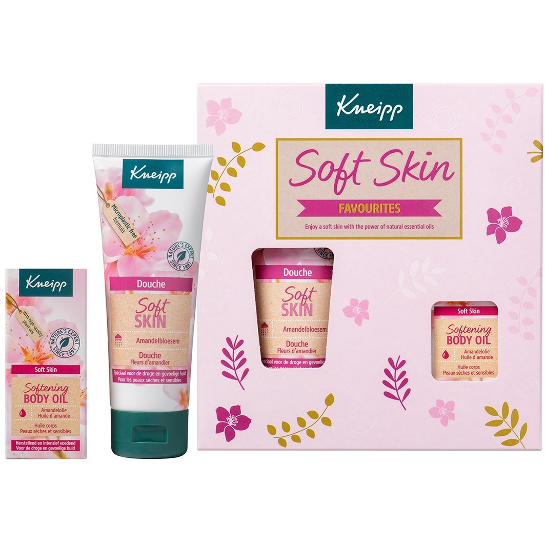 Kneipp ķermeņa kopšanas komplekts Dāvanu komplekts maigai ādai Mandeļu ziedi - 1 gab.
