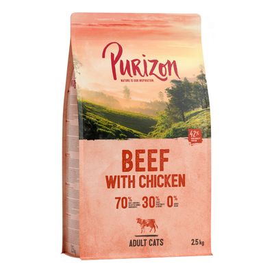 Purizon Adult Getreidefreies Rindfleisch mit Hühnchen