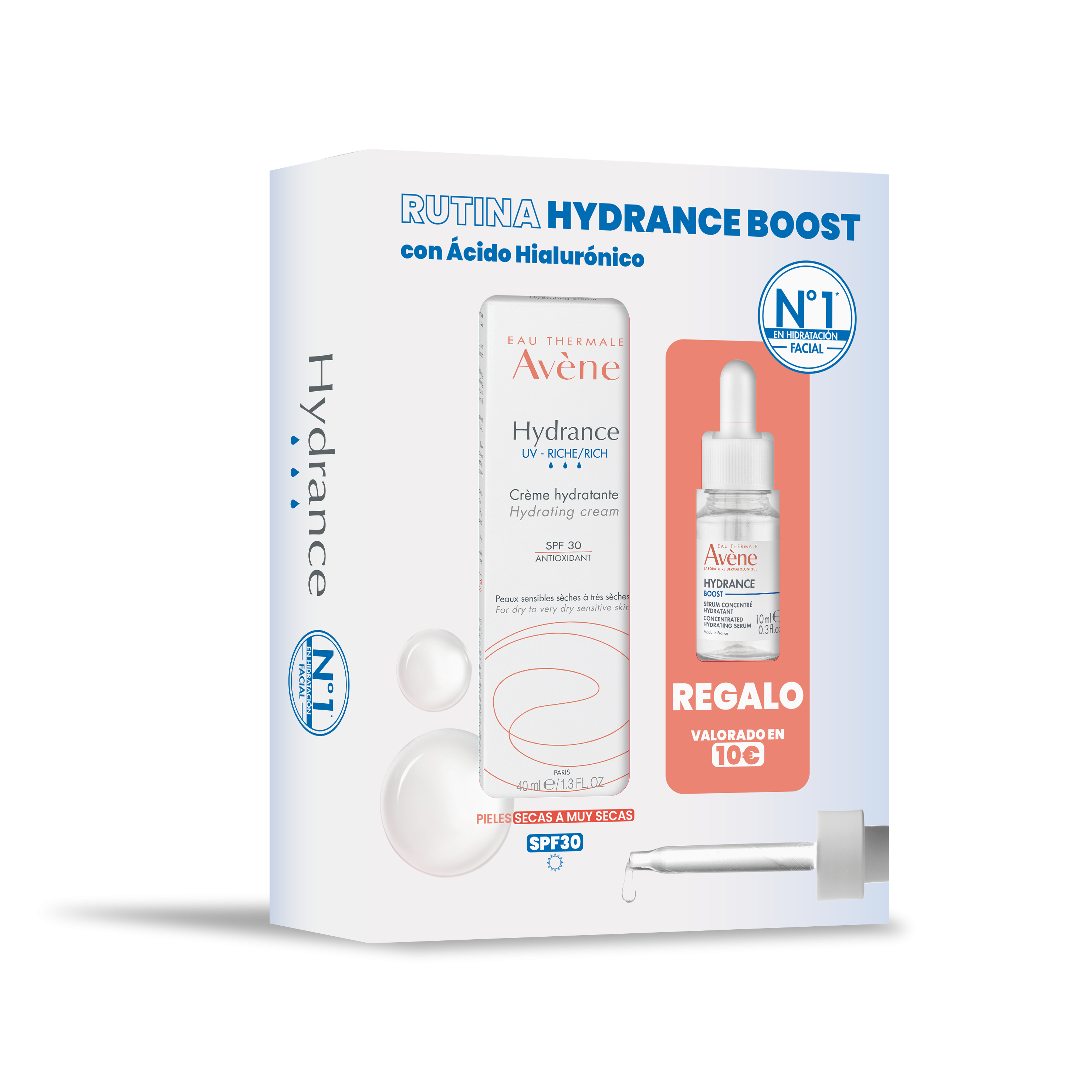 Hydrance Rich UV mitrinošais krēms Hydrance Serum Boost AV Aptiekas procedūras