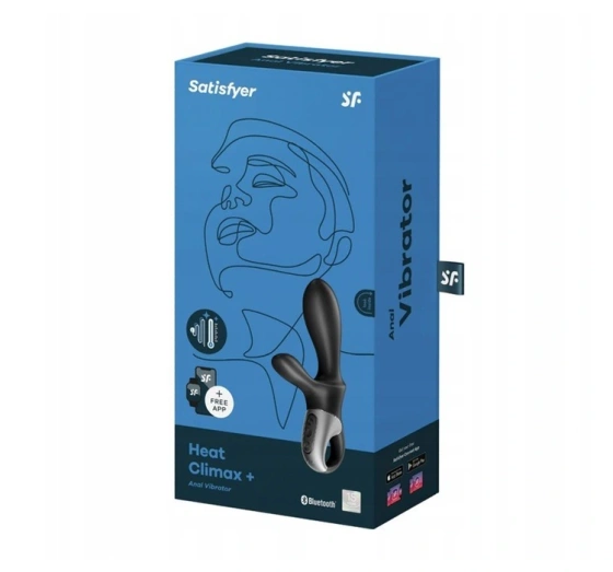 Satisfyer Heat Climax  wibrator analny z funkcją ogrzewania sterowany telefonem