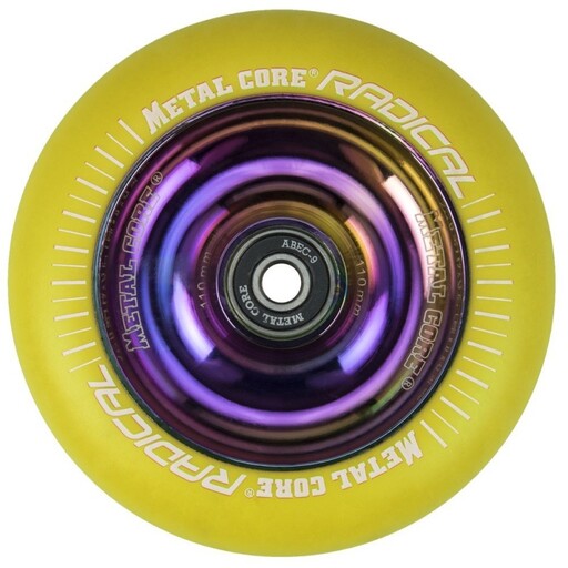 Ruedas Metal Core Radical Nucleo Rainbow Ref. Rye110rw καινούριο
