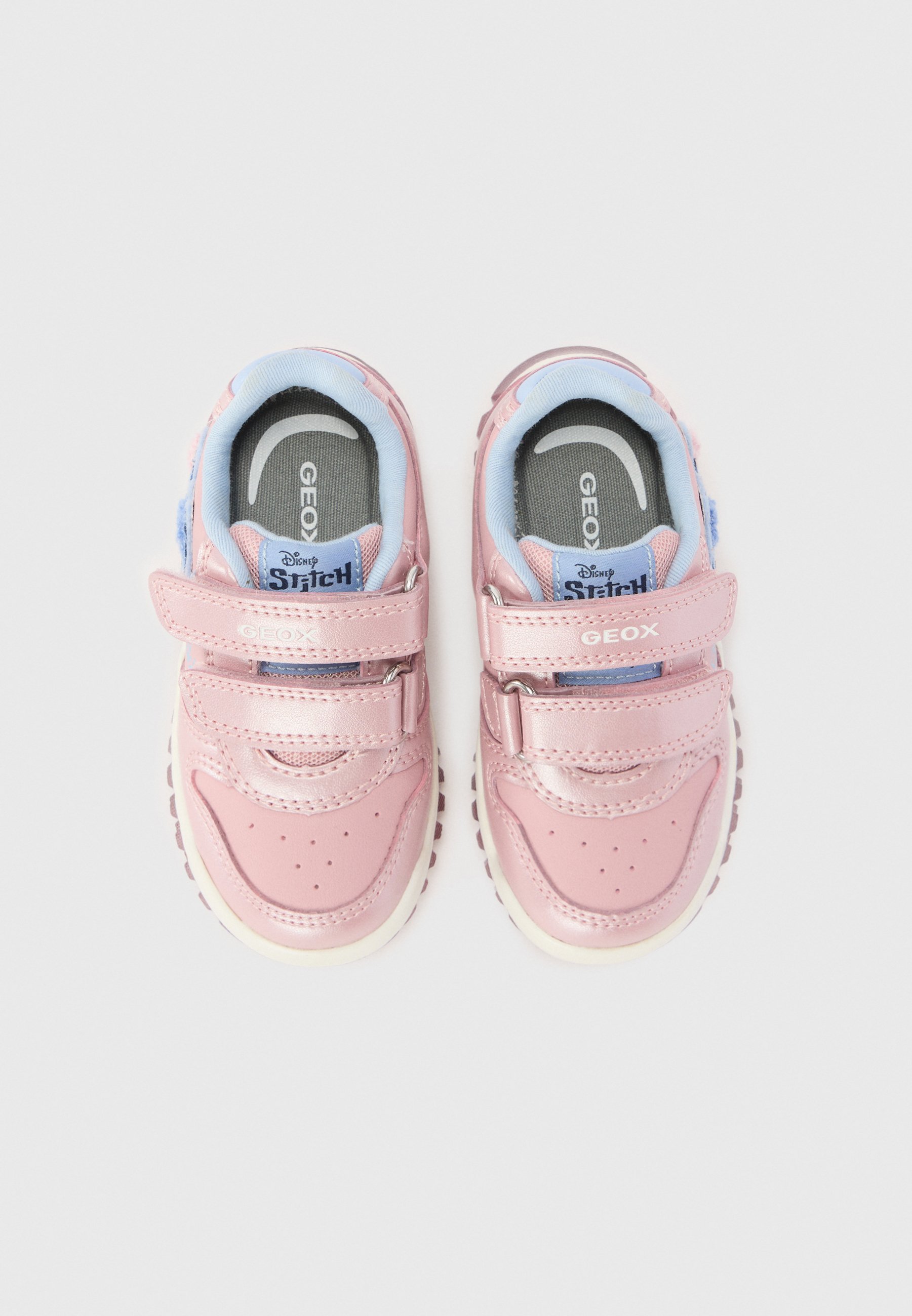 Geox LILO & STITCH - Baskets montantes - rose/ciel