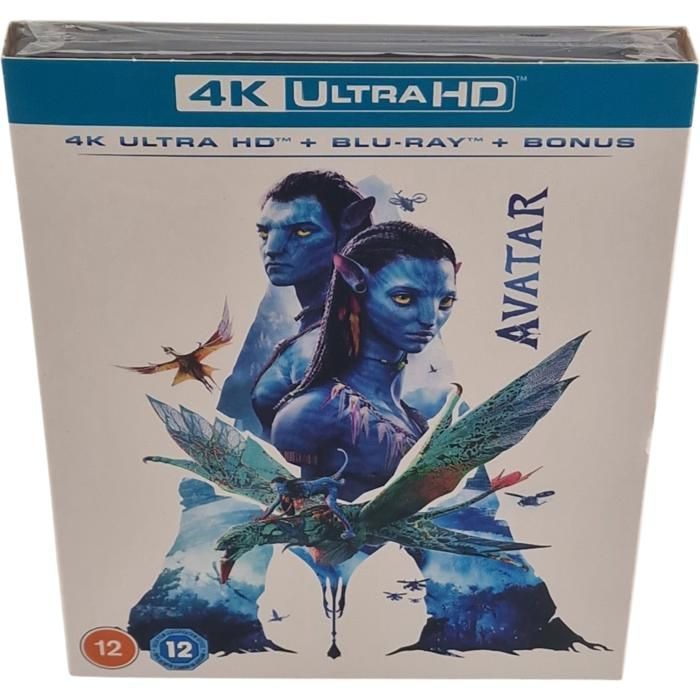 Avatar 4K Ultra HD + Blu-ray + [estuche] James Cameron 2023 Región libre