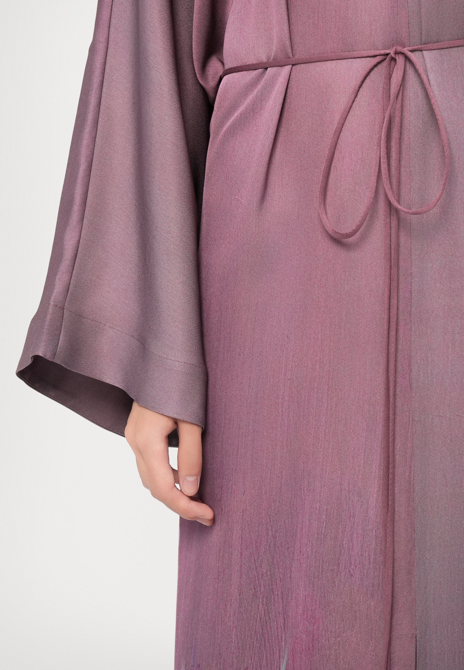 Robe longue Rodebjer GLORIA FLOWER - violet paysage lunaire
