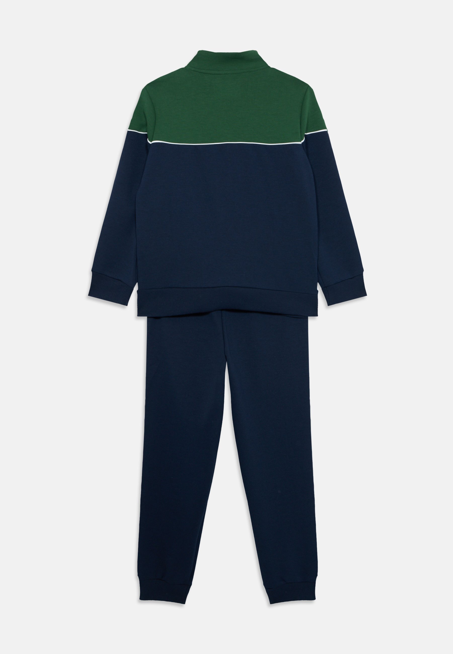 Lacoste GRID TAPED TRACK PANT SET - Dres - morski