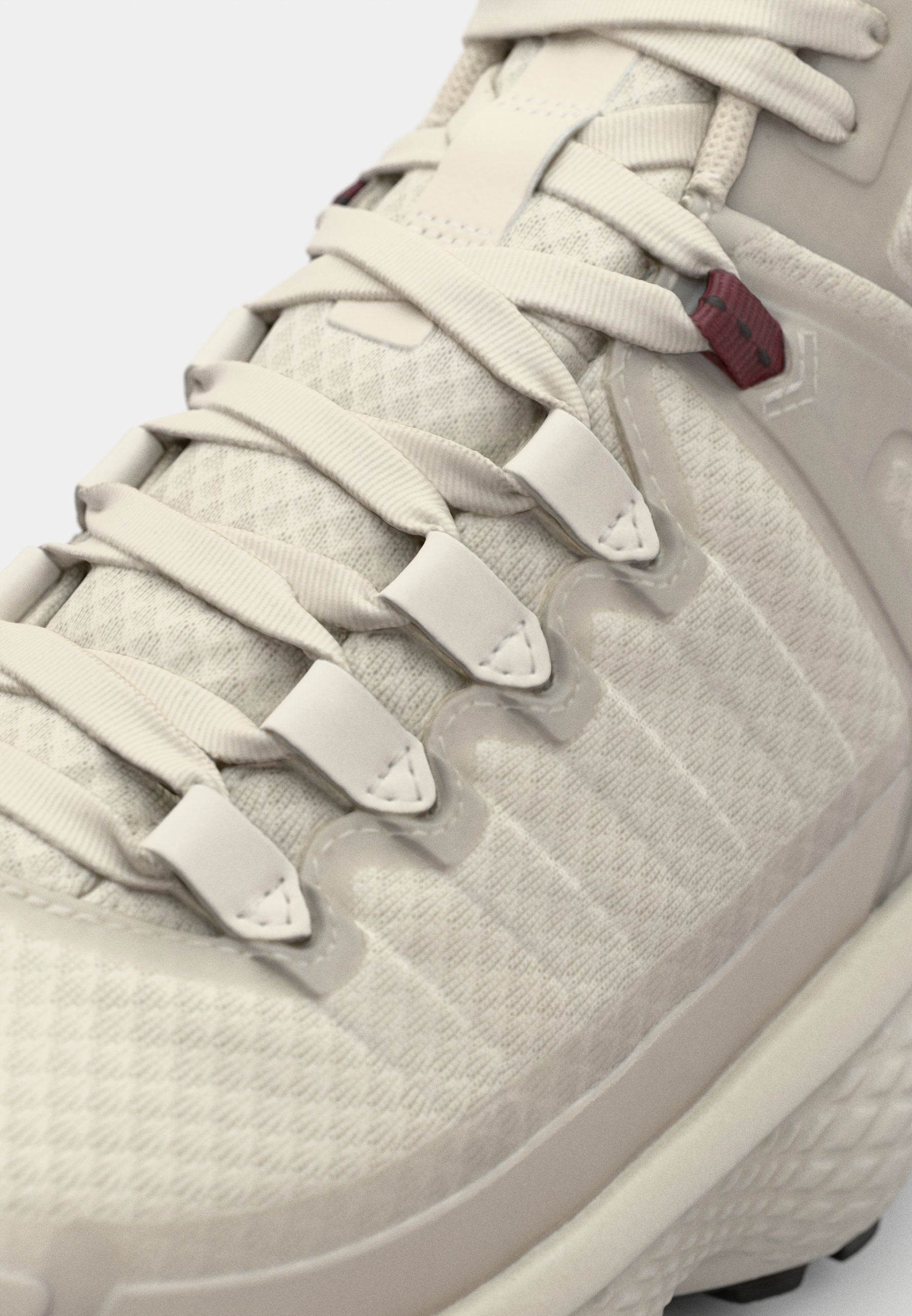 Columbia ESCAPE THRIVE TITANIUM MID - Wandelschoenen - wolkgrijs/diep madeira