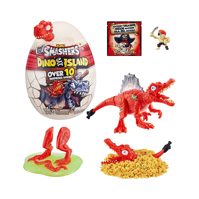 Smashers Smashers Mini Dino Island æg