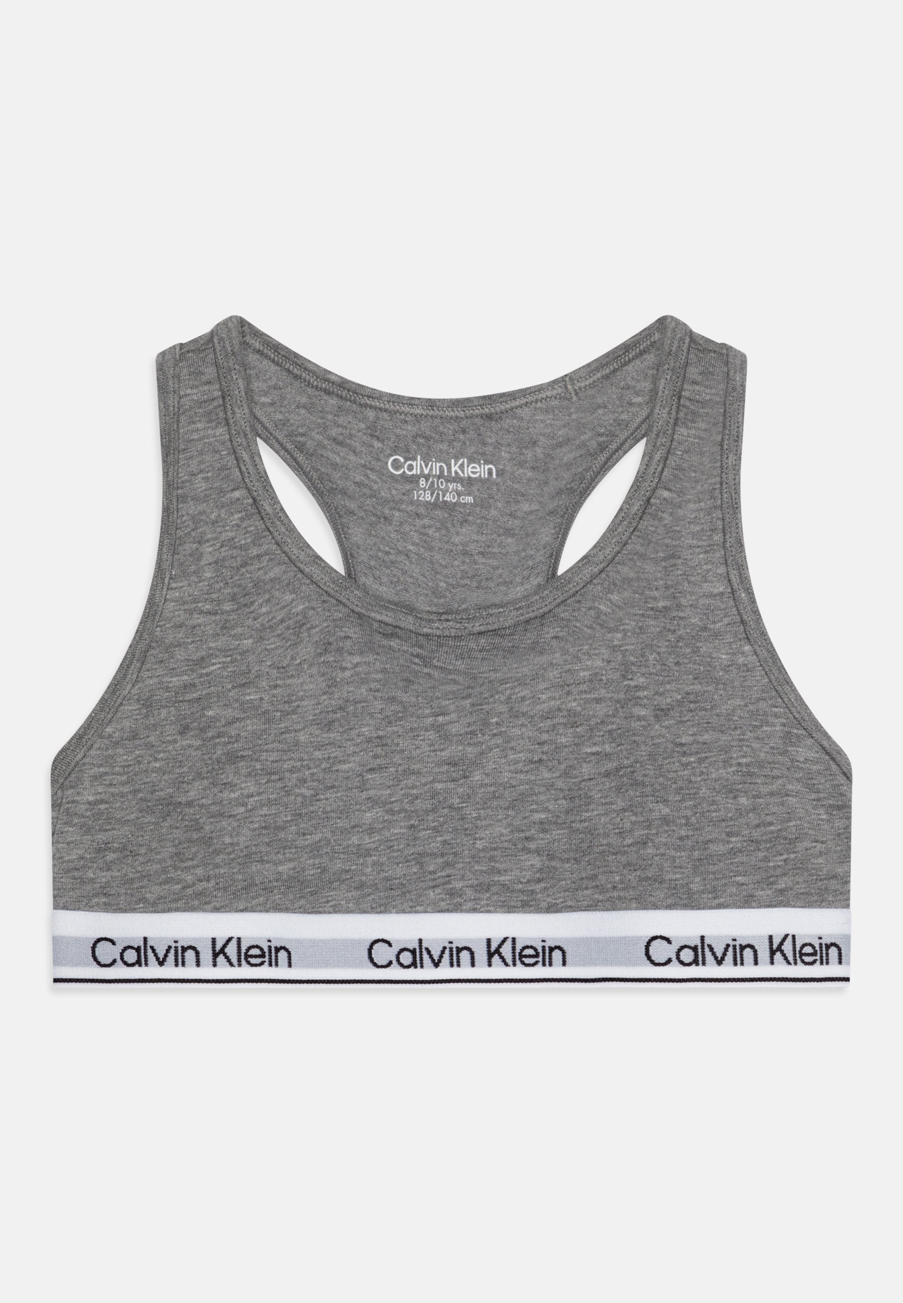 Lot de 2 soutiens-gorge Calvin Klein Underwear - Bustier - pivoine argentée/gris chiné