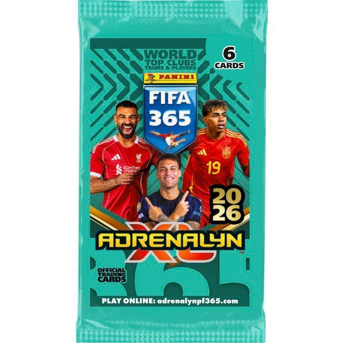 Box – PANINI – FIFA 365 2026 TCG – 24 Packs – 144 Karten