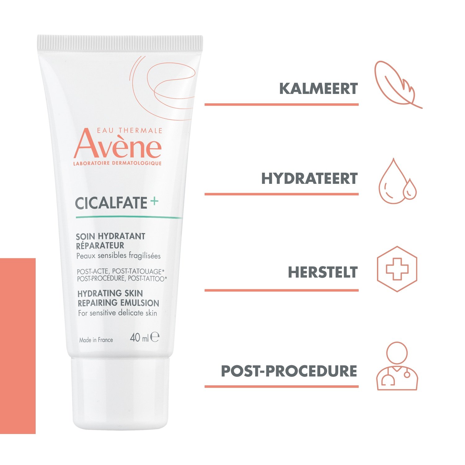 Avène Cicalfate krema za zaštitu rana + gel za ožiljke - 30 ml