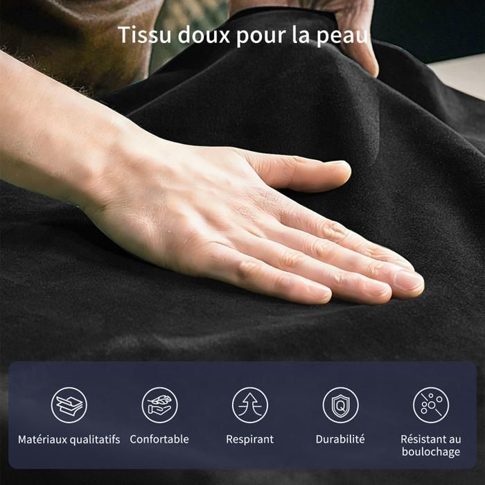 AINPECCA Lot de 6 Chaises Velours Noir Dossier Haut Losange sans Accoudoirs Pieds Métal