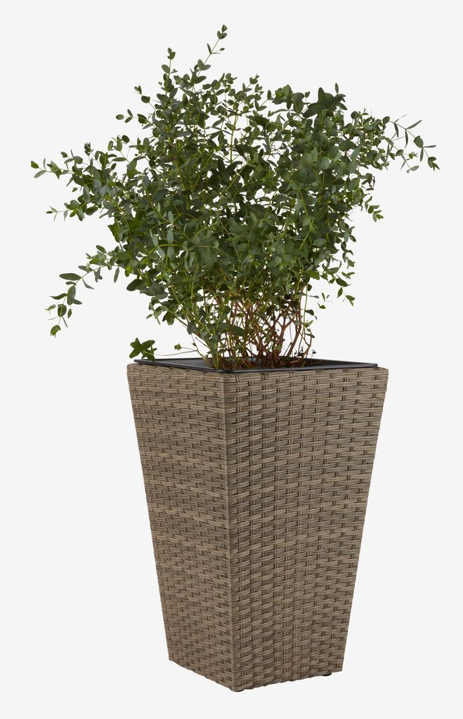 BLOMMOR BLOMMOR košara za saksije Š31xD31xV50 prirodne boje