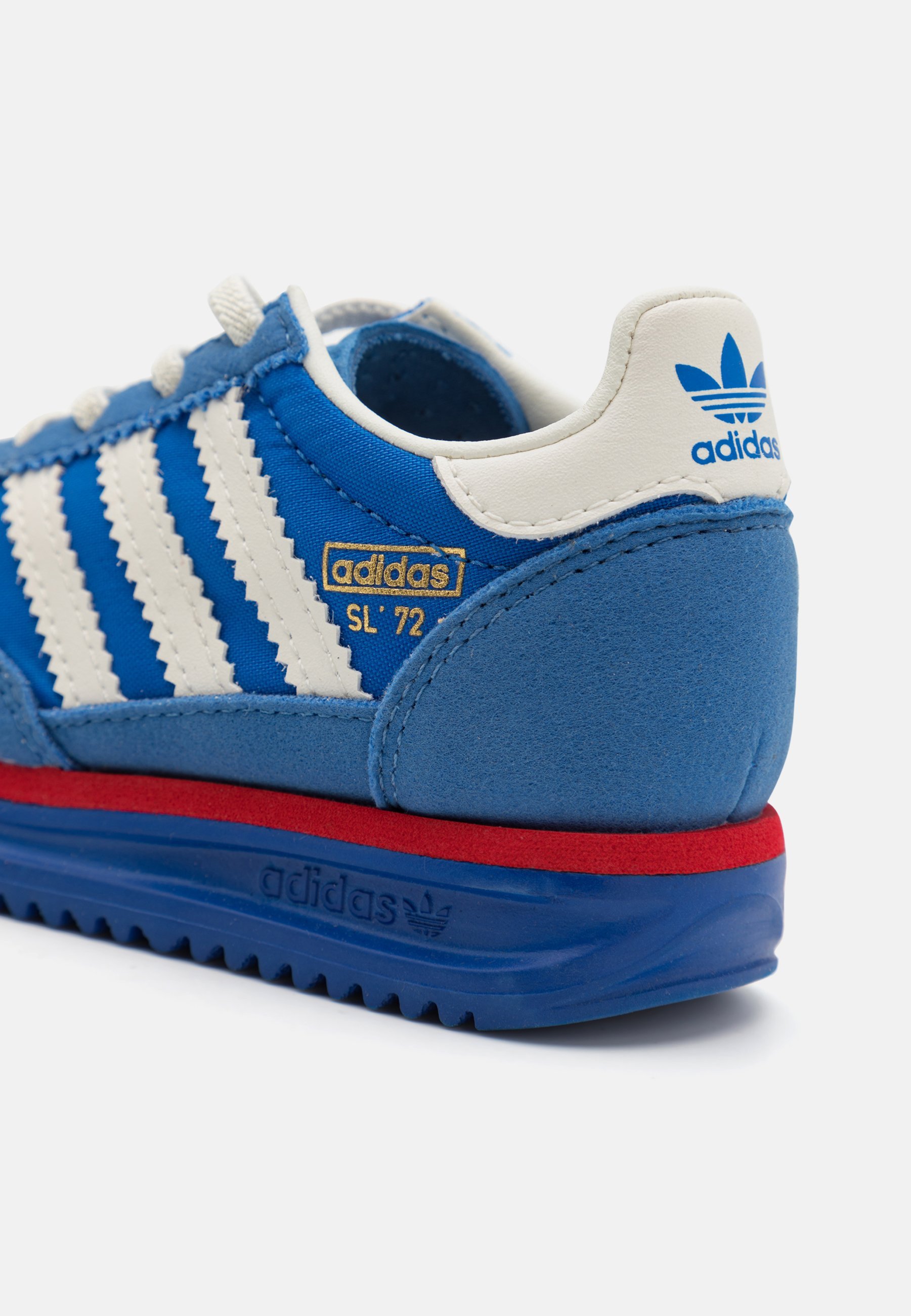 adidas Originals SL 72 RS UNISEX - Sneakers - blauw/core white/better scarlet